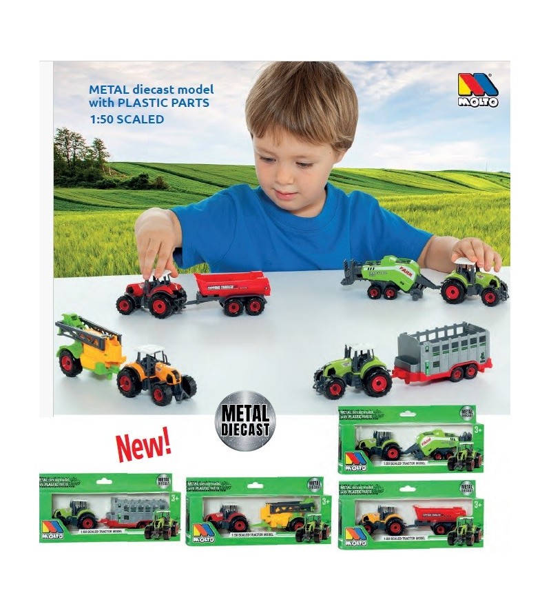 MOLTO SET GRANJA TRACTOR +...