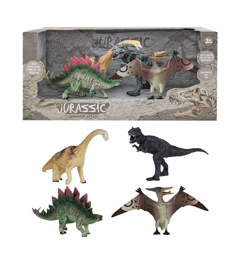 FENTOYS CAJA 4 DINOSAURIOS...