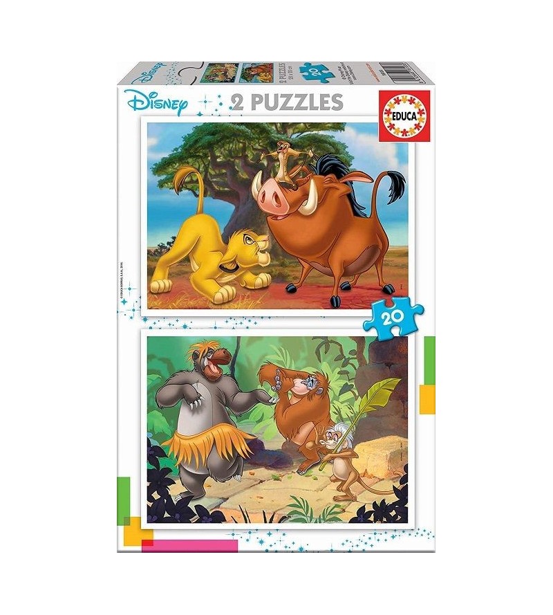 EDUCA PUZZLE  2x20 DISNEY...