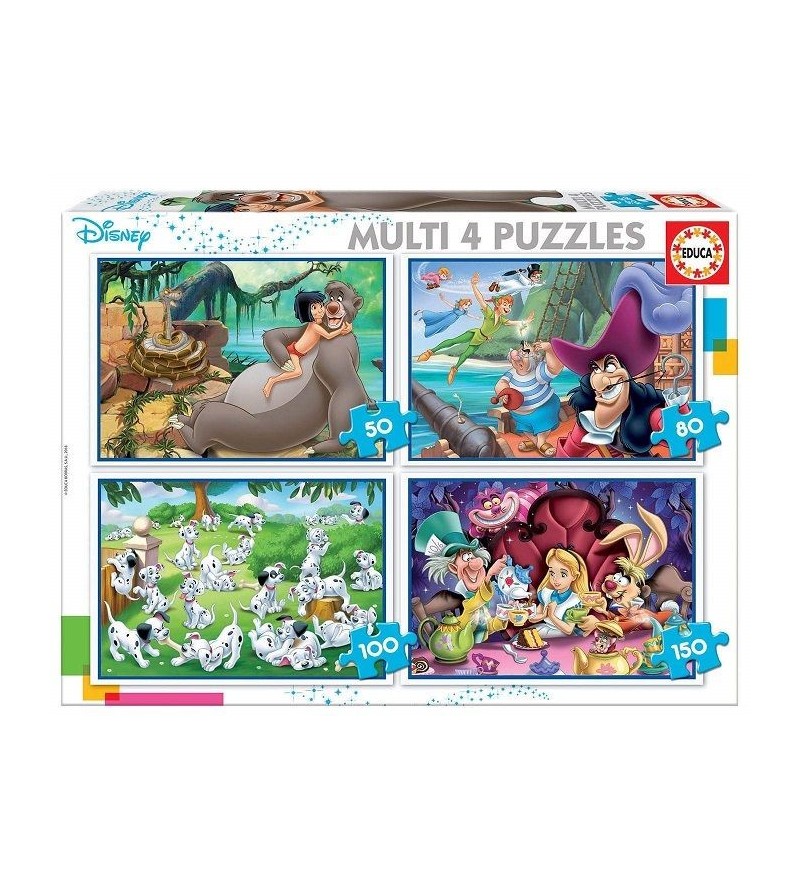 EDUCA MULTI 4 PUZZLES...