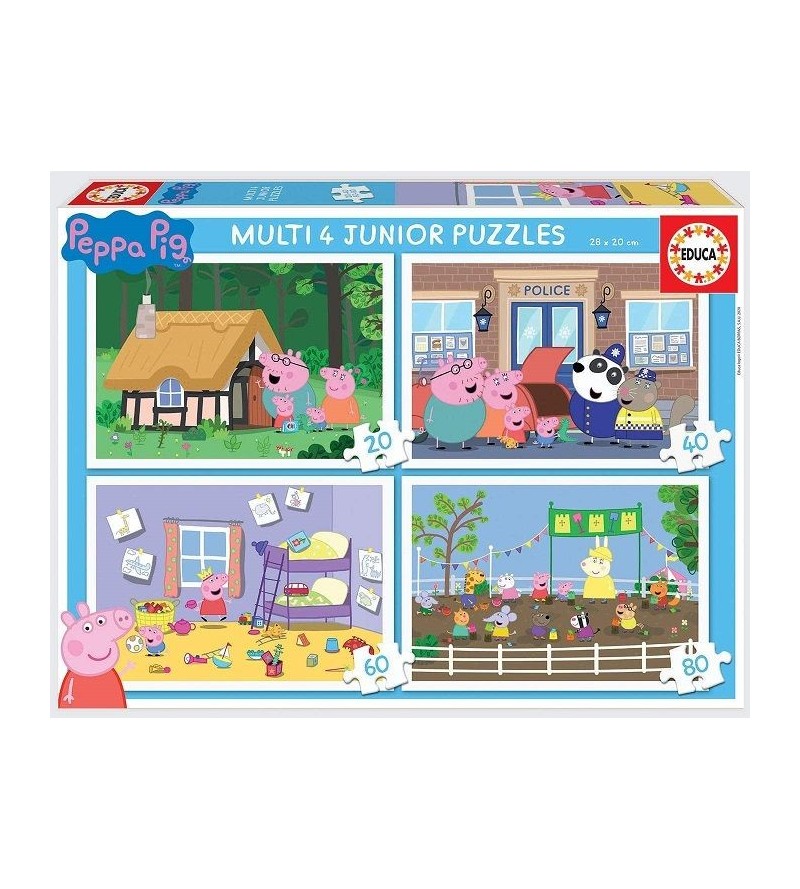 EDUCA MULTI 4 PUZZLE JUNIOR...