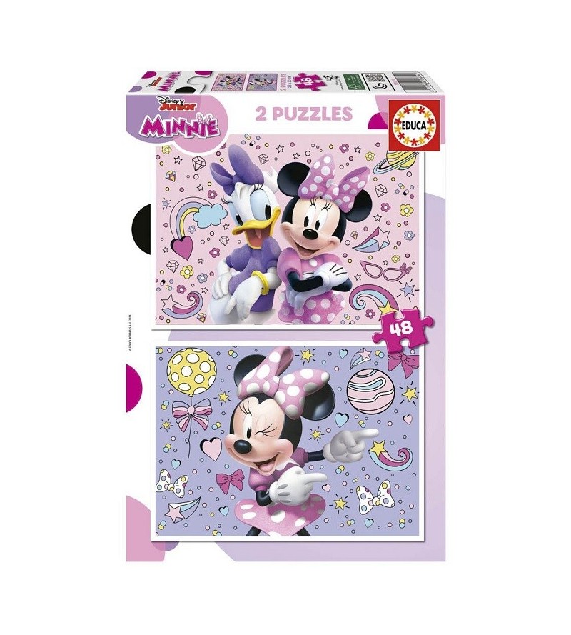 EDUCA PUZZLE  2x48 MINNIE...