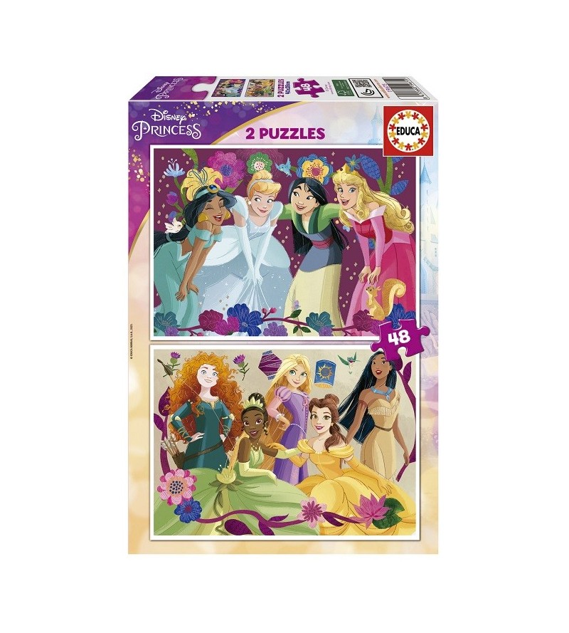 EDUCA PUZZLE  2x48 DISNEY...