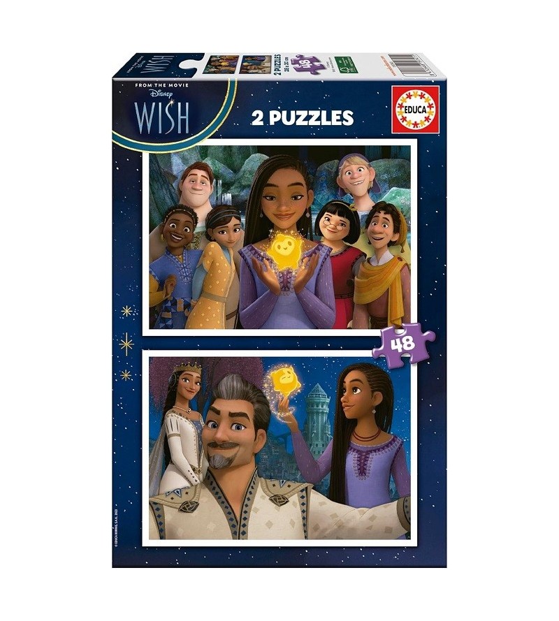 EDUCA PUZZLE  2x48 WISH...