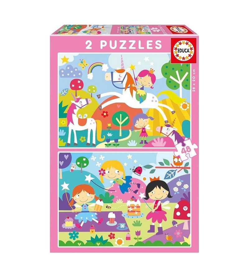 EDUCA PUZZLE  2x48 MUNDO DE...