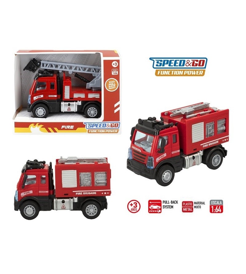 CB VEHICULOS BOMBEROS 1:64...