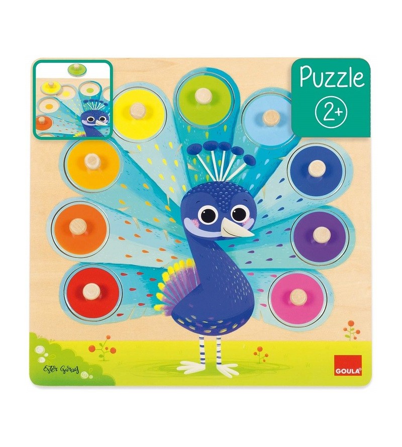 GOULA PUZZLE PAVO REAL  453060