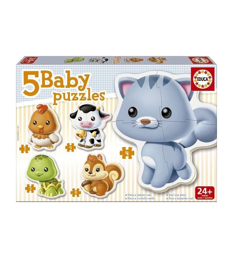 EDUCA PUZZLE BABY ANIMALES...