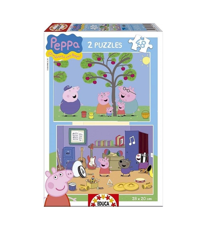 EDUCA PUZZLE  2x48 PEPPA...