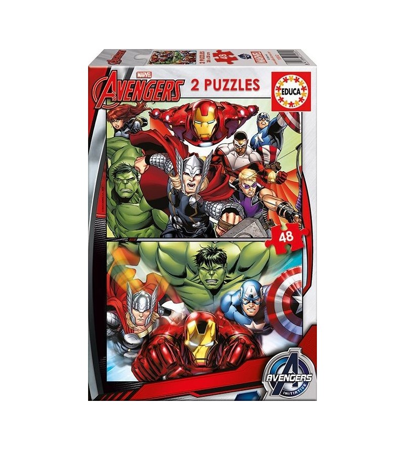 EDUCA PUZZLE  2x48 AVENGERS...