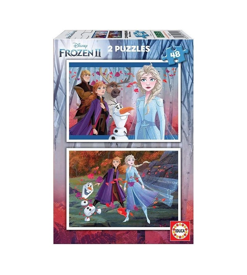 EDUCA PUZZLE 2X48 FROZEN 2...