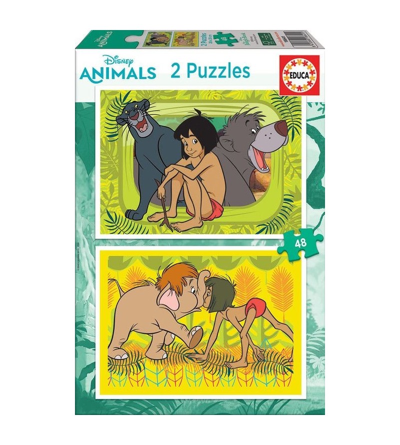 EDUCA PUZZLE 2x48 JUNGLE...