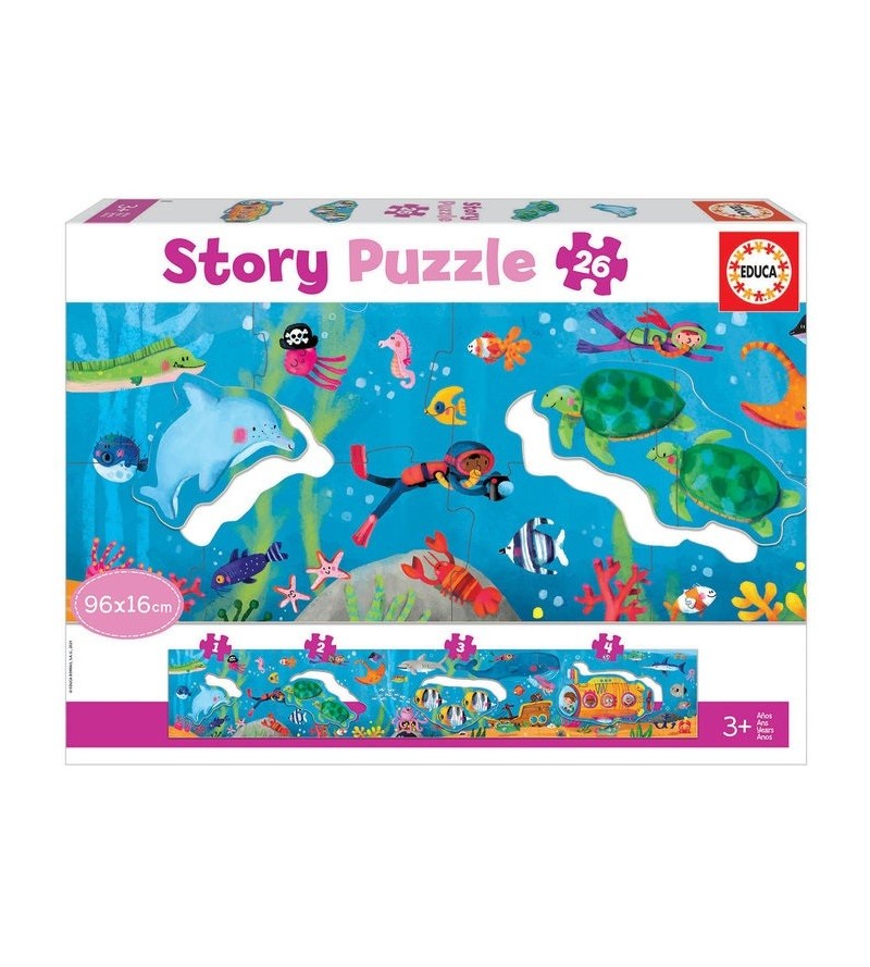 EDUCA PUZZLE  26 PZS  MUNDO...