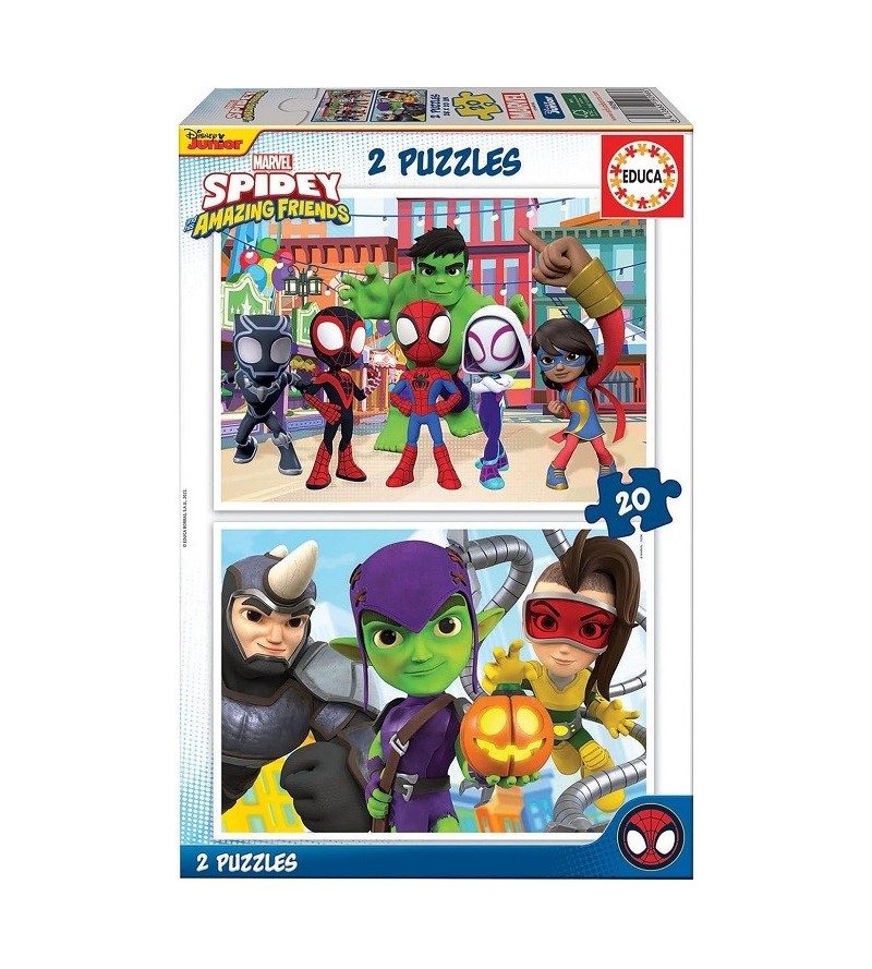 EDUCA PUZZLE  2x20 SPIDEY &...