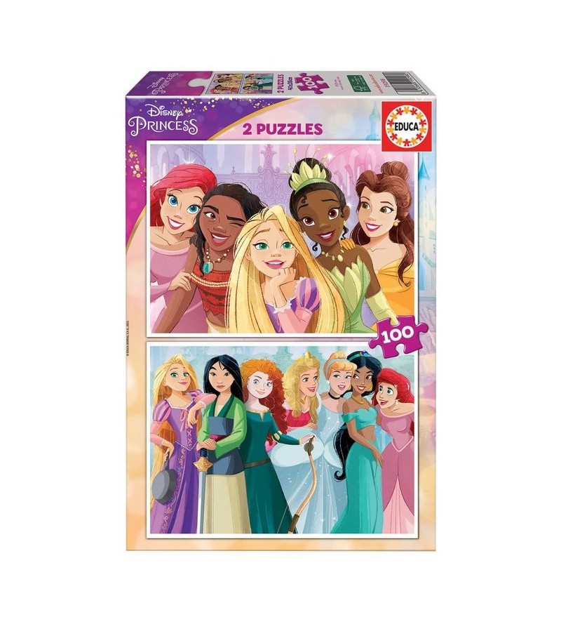 EDUCA PUZZLE  2x100 DISNEY...