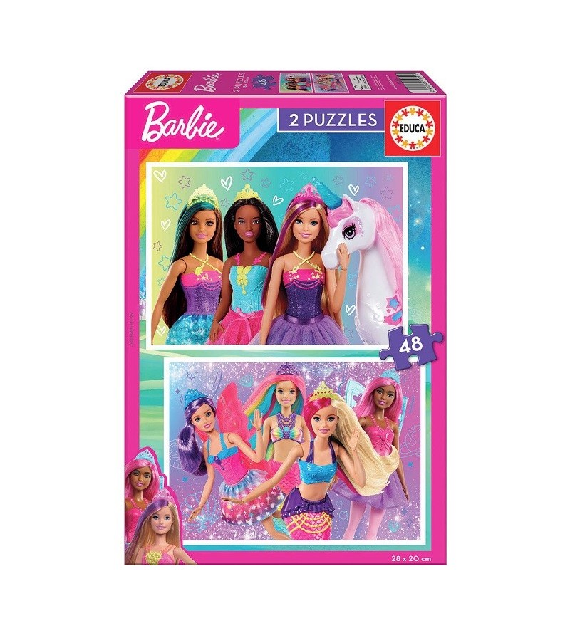 EDUCA PUZZLE  2x48 BARBIE...