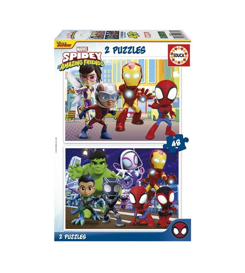 EDUCA PUZZLE  2x48 SPIDEY &...