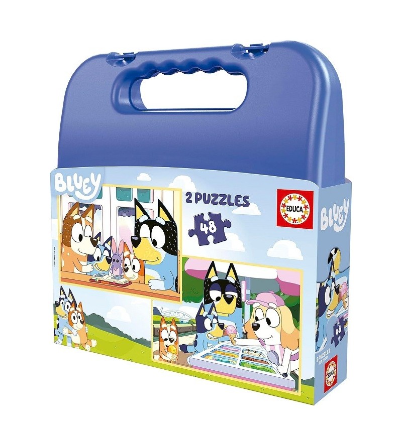 EDUCA MALETA PUZZLES  2X48...