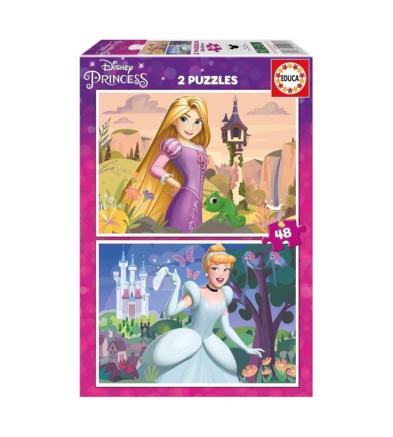 EDUCA PUZZLE  2x48 DISNEY...