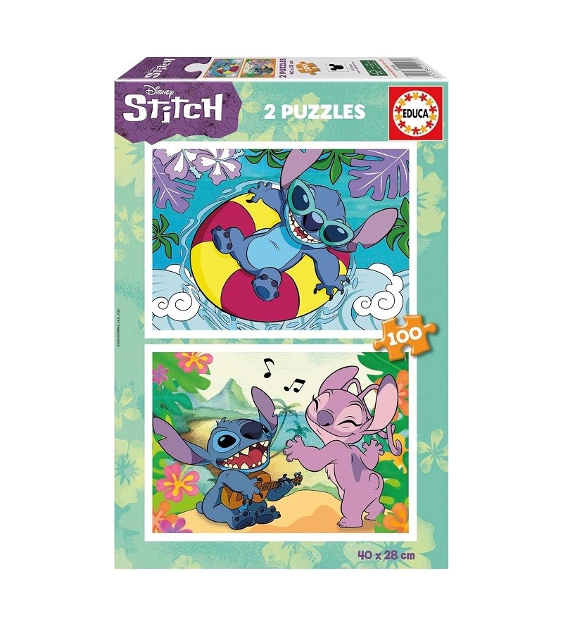 EDUCA PUZZLE  2x100 STITCH...