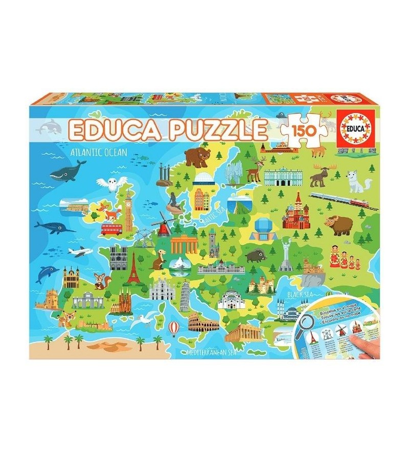 EDUCA PUZZLE  150 MAPA...