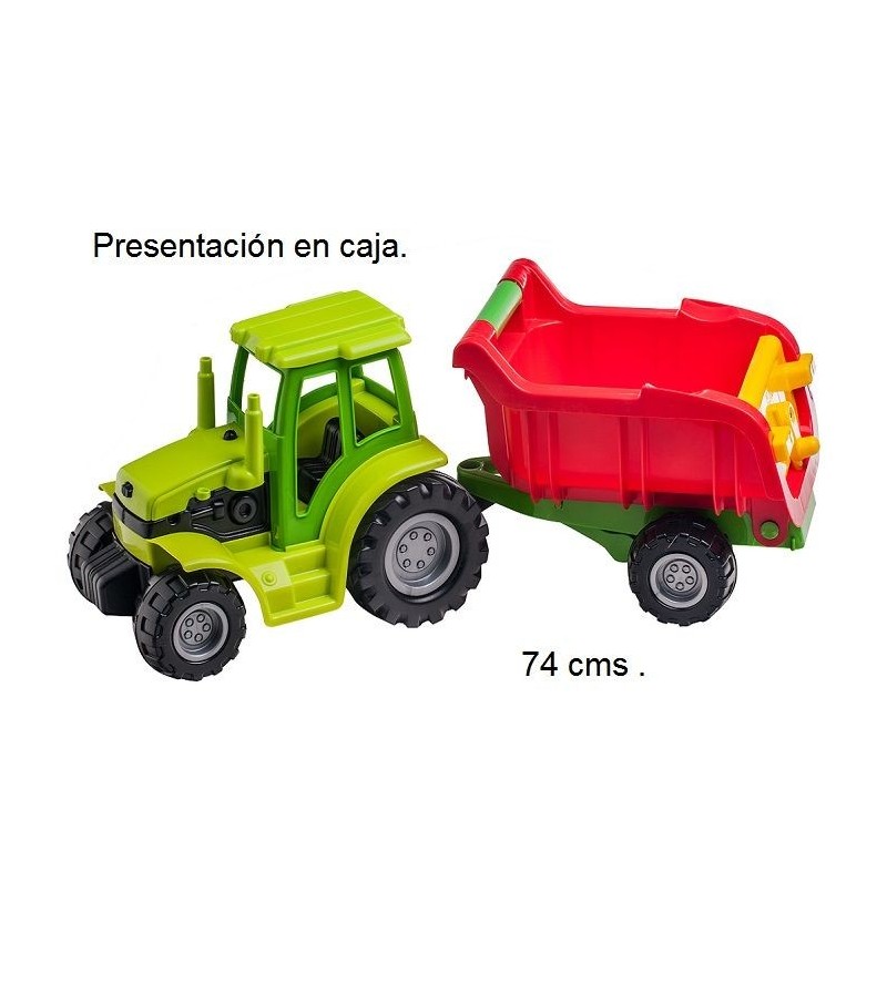 JISA Tractor con remolque...