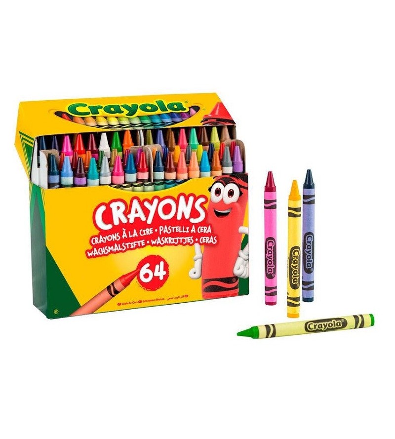 CRAYOLA 64 Ceras   52-6448