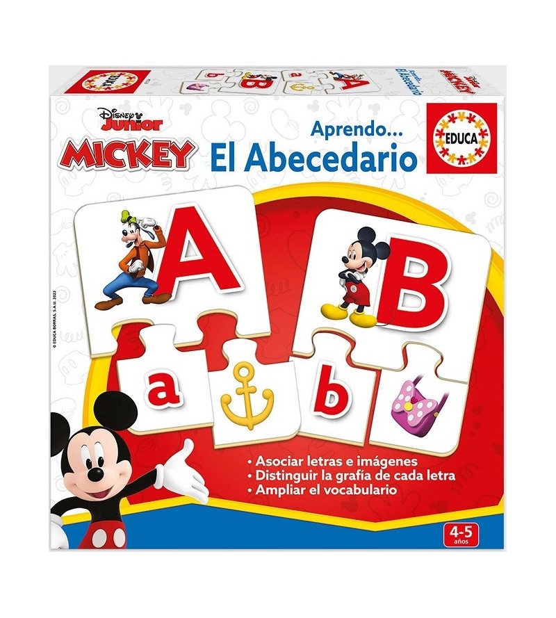 EDUCA EL ABECEDARIO MICKEY...