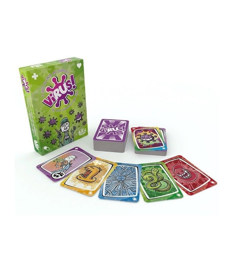 JUEGO DE CARTAS VIRUS