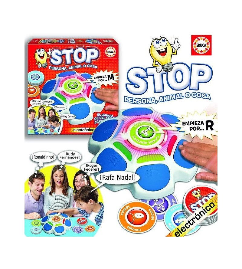 EDUCA JUEGO STOP. PERSONA,...