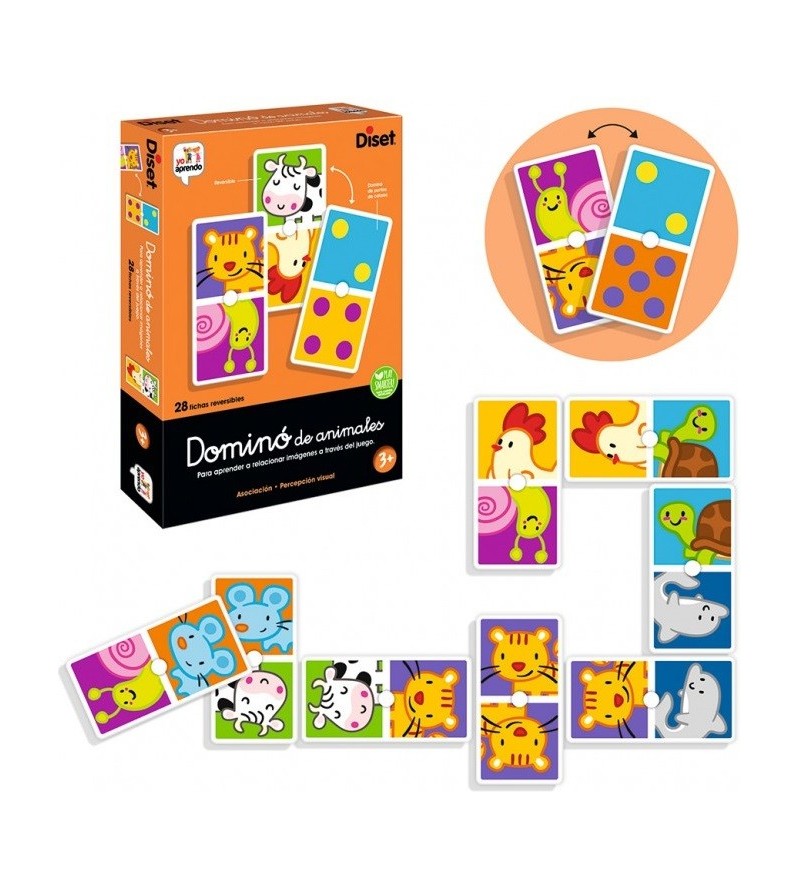 DISET JUEGO DOMINO ANIMALES...