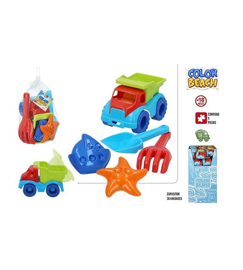 CB SET DE PLAYA/CAMION 18CM...