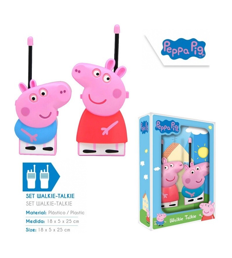 KIDS WALKIE TALKIE 3D PEPPA...