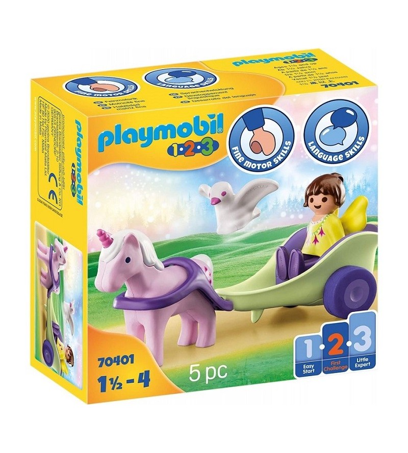 PLAYMOBIL 1.2.3 Carruaje...