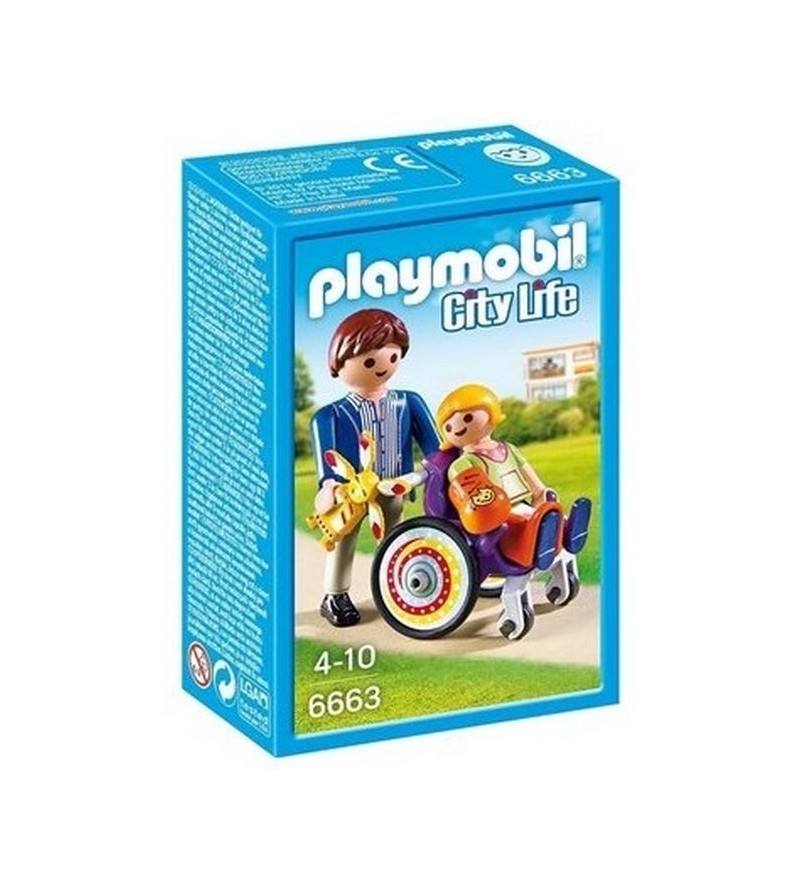 Playmobil Niño en Silla de...