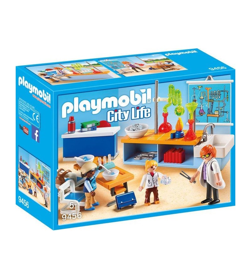 PLAYMOBIL Clase de Química...