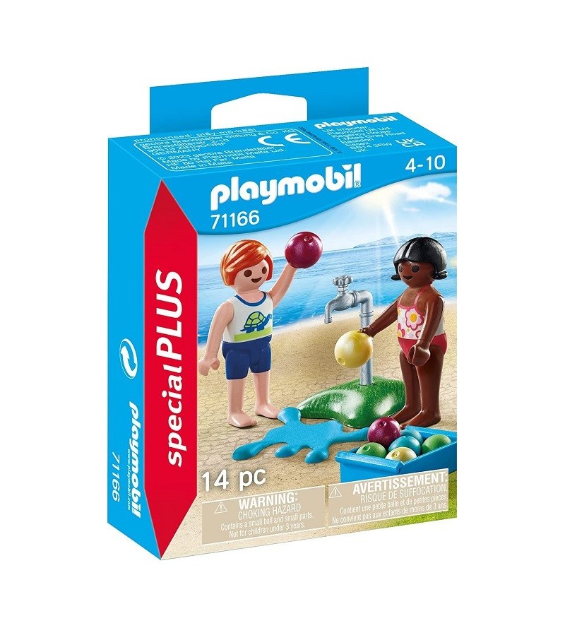 PLAYMOBIL  Niños con globos...