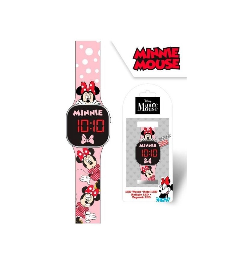 CN24 KIDS RELOJ LED MINNIE...