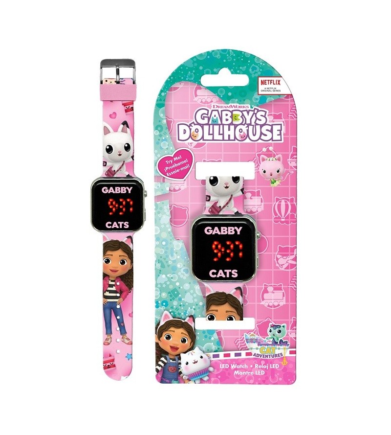 KIDS RELOJ LED GABBY´S...