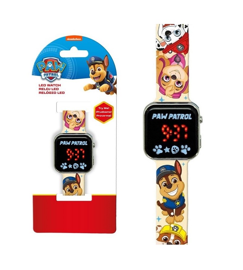 KIDS RELOJ LED PAW PATROL...