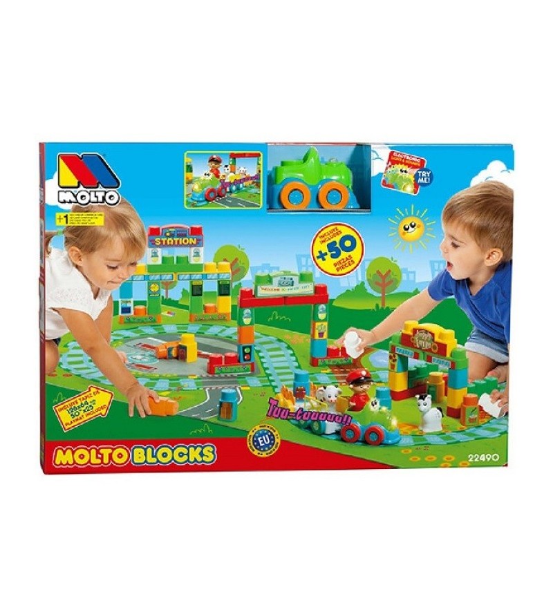 MOLTO MOLTO BLOCKS TREN +...