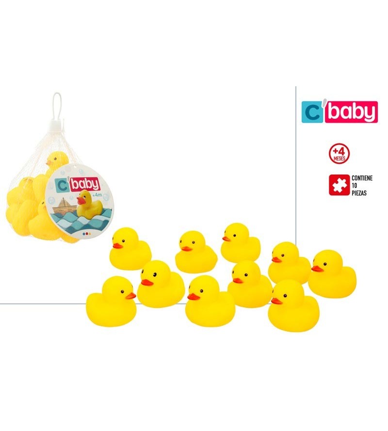 CB PACK 10 PATITOS VINILO...