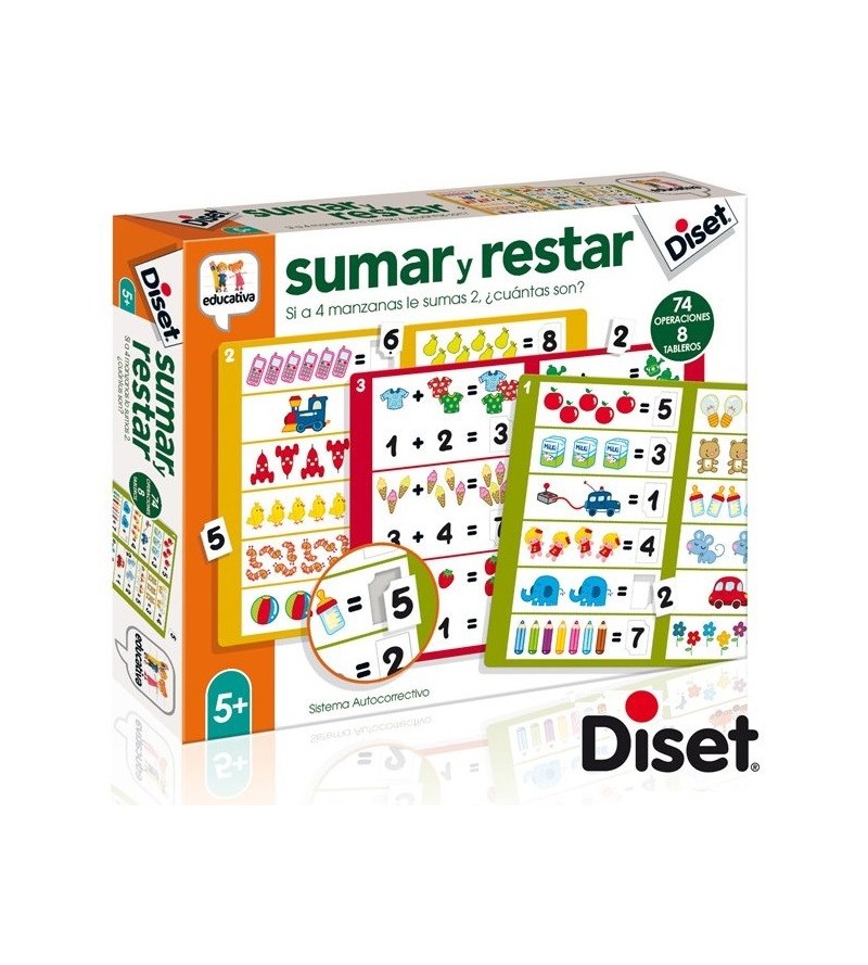DISET SUMAR Y RESTAR  68954