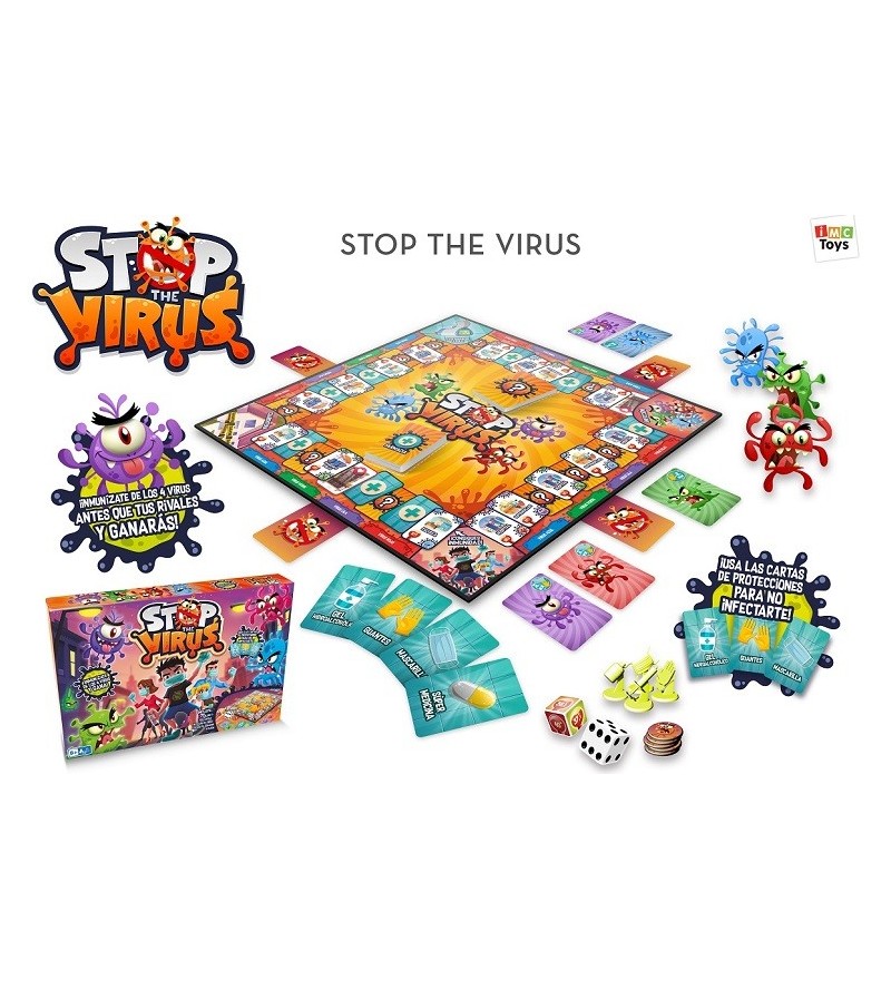 IMC JUEGO STOP THE VIRUS 82779